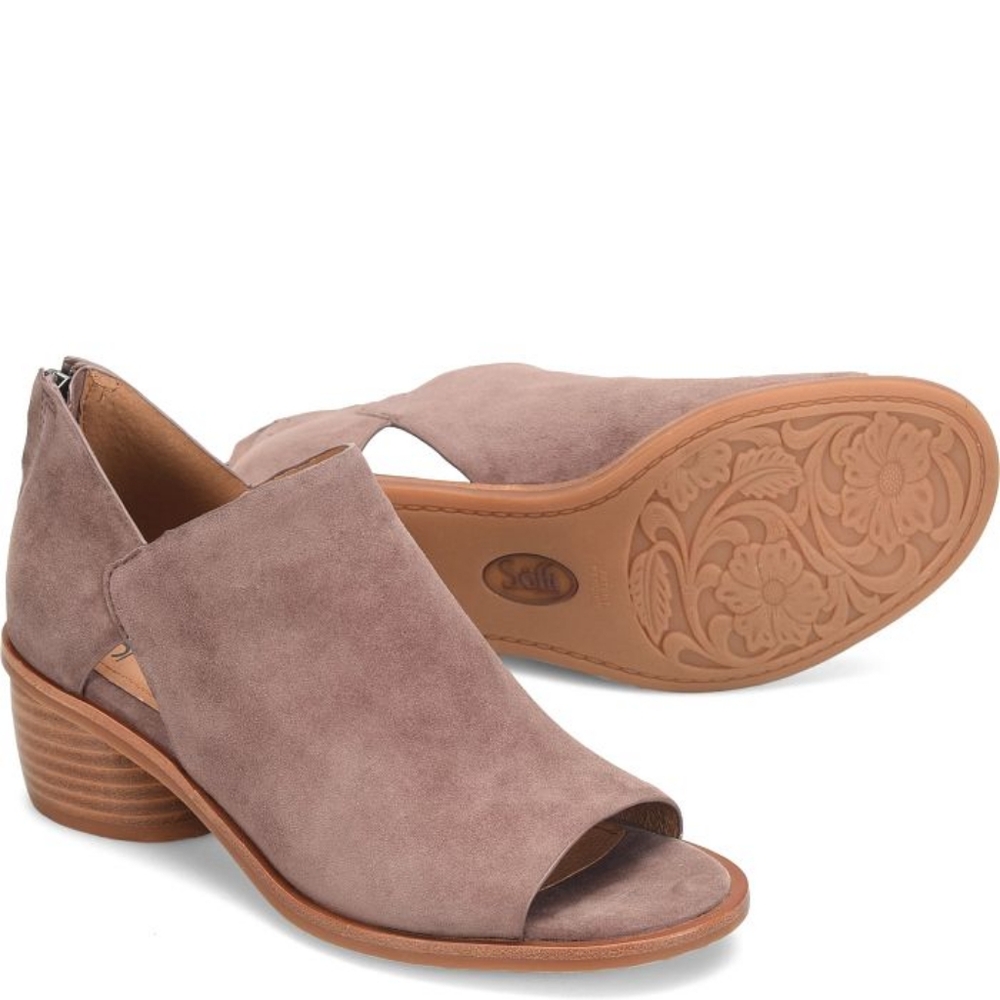 NIB Sofft Carleigh Peep Toe Bootie